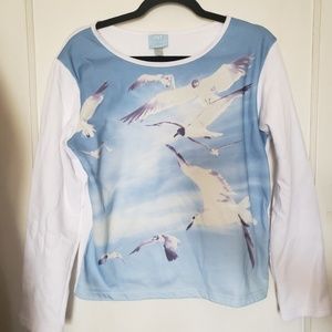 1989 Album Cover Seagulls Crewneck Sweatshirt